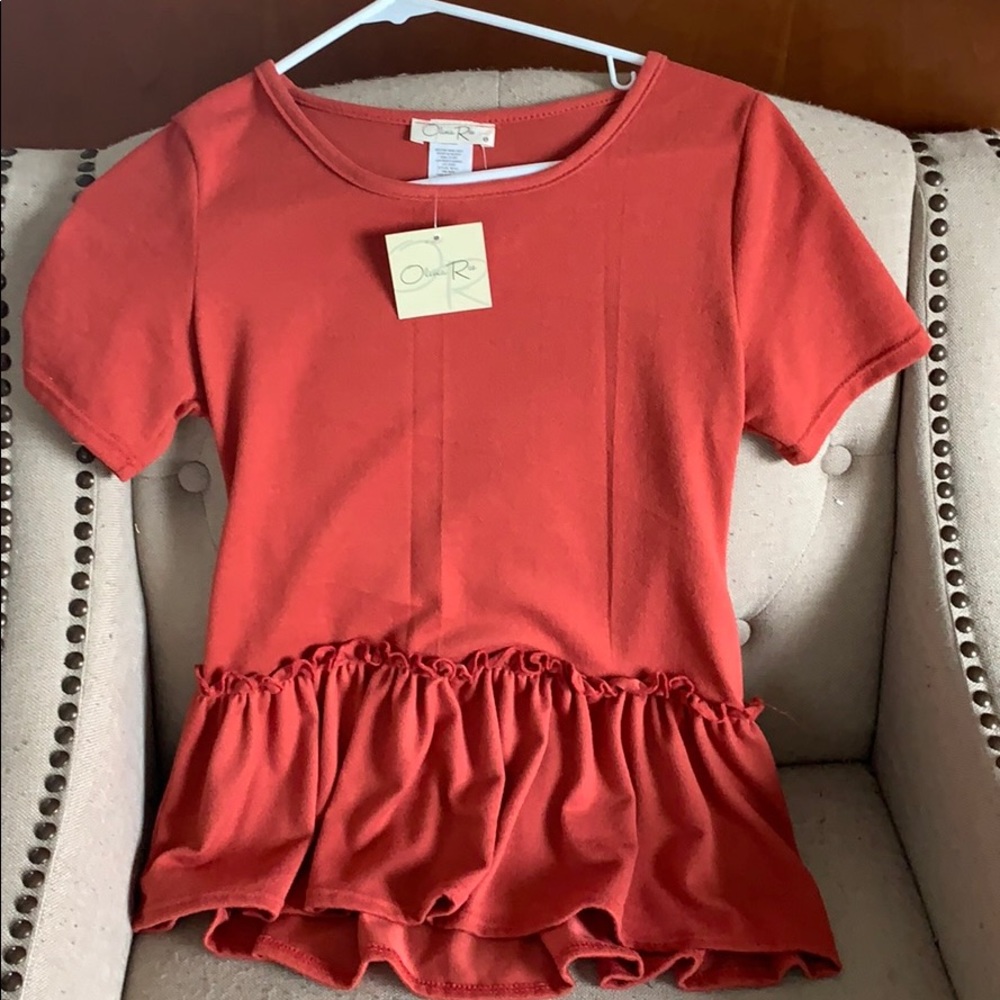 Olivia Rae Ruffle Shirt - Picture 2 of 8